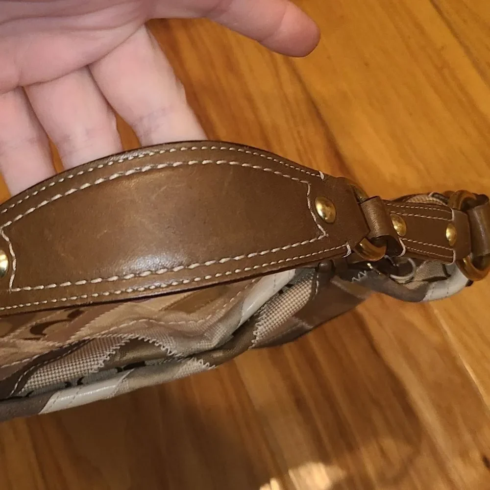 Coach stylish patchwork